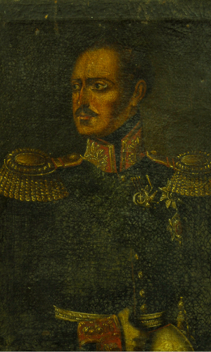 Portrait de Georges, évêque de Tobolsk avant de restauration